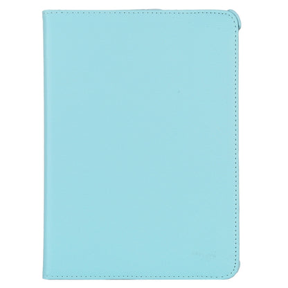 For iPad Air 13 2024 / iPad Pro 12.9 2022 / 2021 / 2020 Litchi Texture Horizontal Flip 360 Degrees Rotation Leather Tablet Case with Holder(Light Blue) - iPad Pro 12.9 (2022/2021) Cases by buy2fix | Online Shopping UK | buy2fix