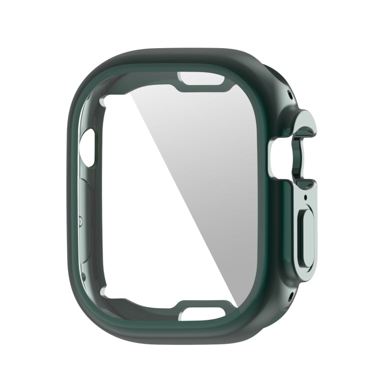 PET Film TPU Watch Case For Apple Watch Ultra 49mm / Ultra 2 49mm(Official Green) - Watch Cases by buy2fix | Online Shopping UK | buy2fix