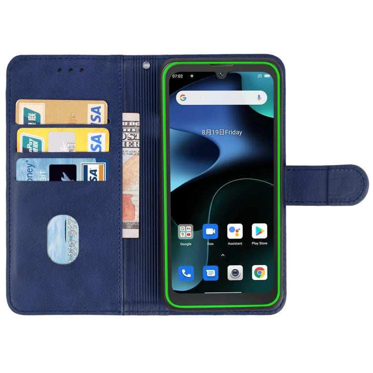 For Blackview BV5200 Leather Phone Case(Blue) - More Brand by buy2fix | Online Shopping UK | buy2fix