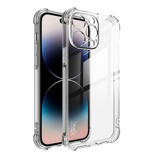 For iPhone 14 Pro imak Shockproof Airbag TPU Phone Case(Transparent) - iPhone 14 Pro Cases by imak | Online Shopping UK | buy2fix