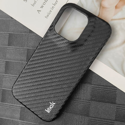 For iPhone 14 Pro IMAK Ruiyi Series Carbon Fiber PU + PC Phone Case - iPhone 14 Pro Cases by imak | Online Shopping UK | buy2fix