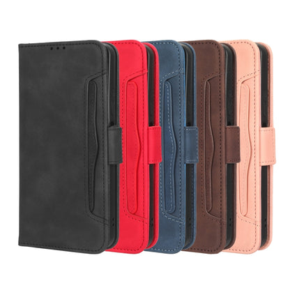 For Blackview BV7100 Skin Feel Calf Texture Card Slots Leather Phone Case(Red) - More Brand by buy2fix | Online Shopping UK | buy2fix