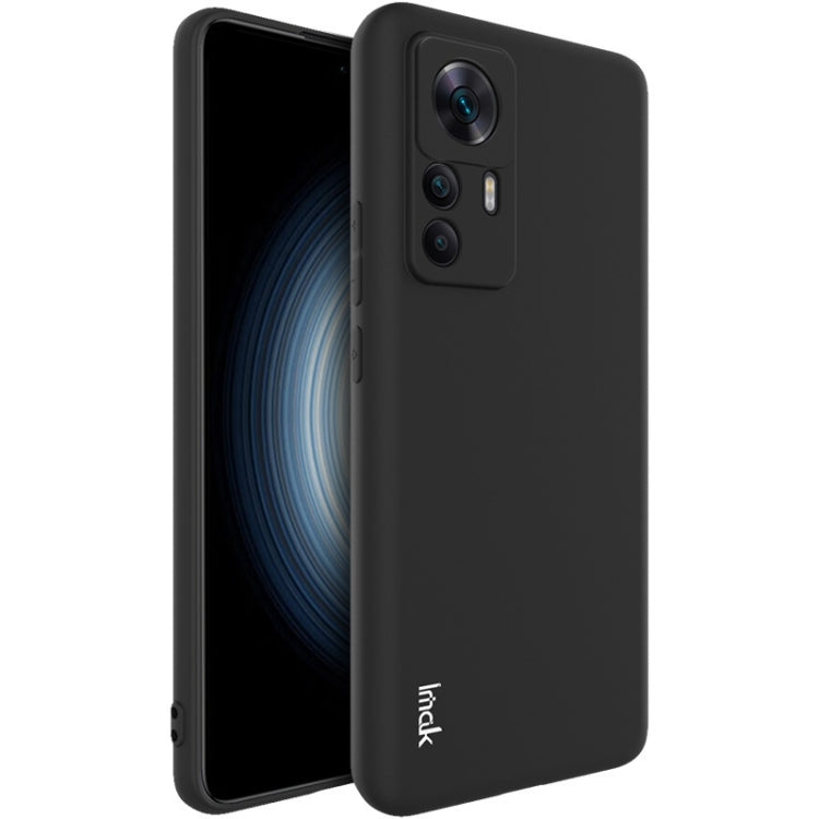 For Xiaomi 12T Pro 5G imak UC-3 Series Shockproof Frosted TPU Phone Case(Black) - Xiaomi Cases by imak | Online Shopping UK | buy2fix