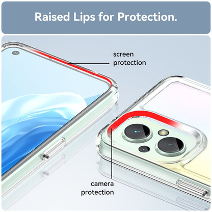 For OPPO A96 5G Candy Series TPU Phone Case(Transparent) - OPPO Cases by buy2fix | Online Shopping UK | buy2fix