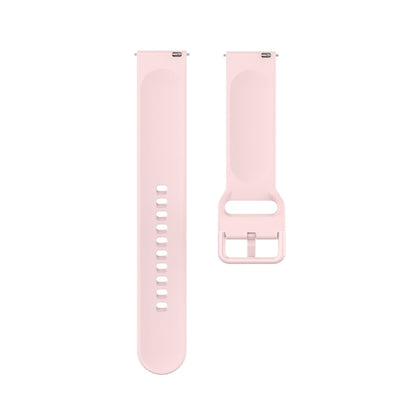 23mm Color Buckle Silicone Wrist Strap Watch Band for Fitbit Versa 2 / Versa / Versa Lite / Blaze, Size: S(Pink) - Watch Bands by buy2fix | Online Shopping UK | buy2fix