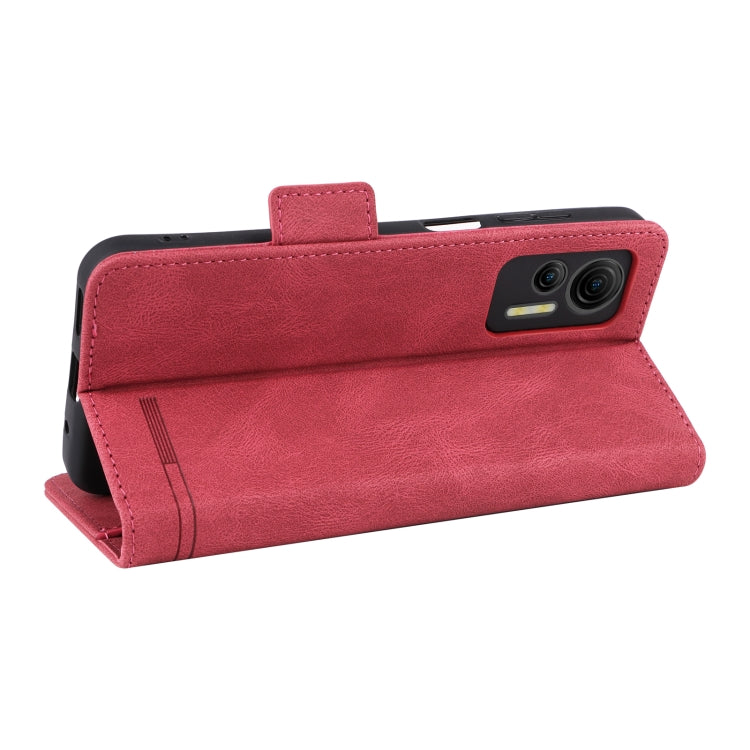 For Ulefone Note 14 Magnetic Clasp Leather Phone Case(Red) - Ulefone Cases by buy2fix | Online Shopping UK | buy2fix