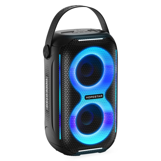 HOPESTAR Party200 mini Portable Tone Pulse RGB Light Bluetooth Speaker(Black) - Waterproof Speaker by HOPESTAR | Online Shopping UK | buy2fix