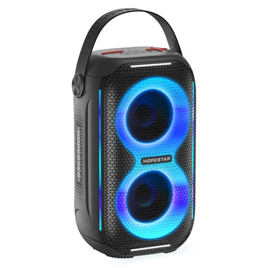 HOPESTAR Party200 mini Portable Tone Pulse RGB Light Bluetooth Speaker(Grey) - Waterproof Speaker by HOPESTAR | Online Shopping UK | buy2fix