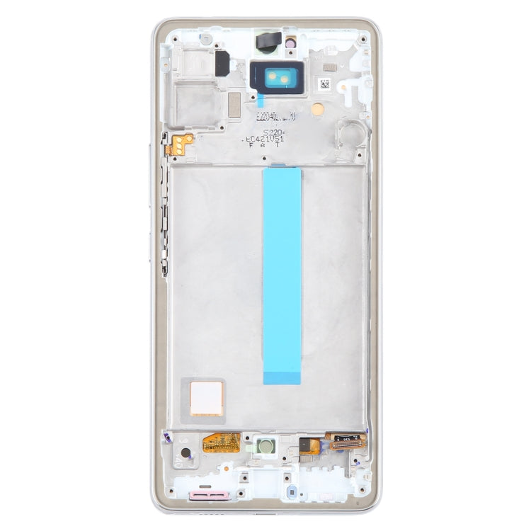 For Samsung Galaxy A53 5G SM-A536 6.48 inch OLED LCD Screen Digitizer Full Assembly with Frame (White) - Galaxy A Series Parts by buy2fix | Online Shopping UK | buy2fix