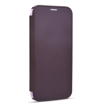 For iPhone 14 Pro Max MagSafe Magnetic RFID Anti-theft Leather Phone Case(Dark Purple) - iPhone 14 Pro Max Cases by buy2fix | Online Shopping UK | buy2fix