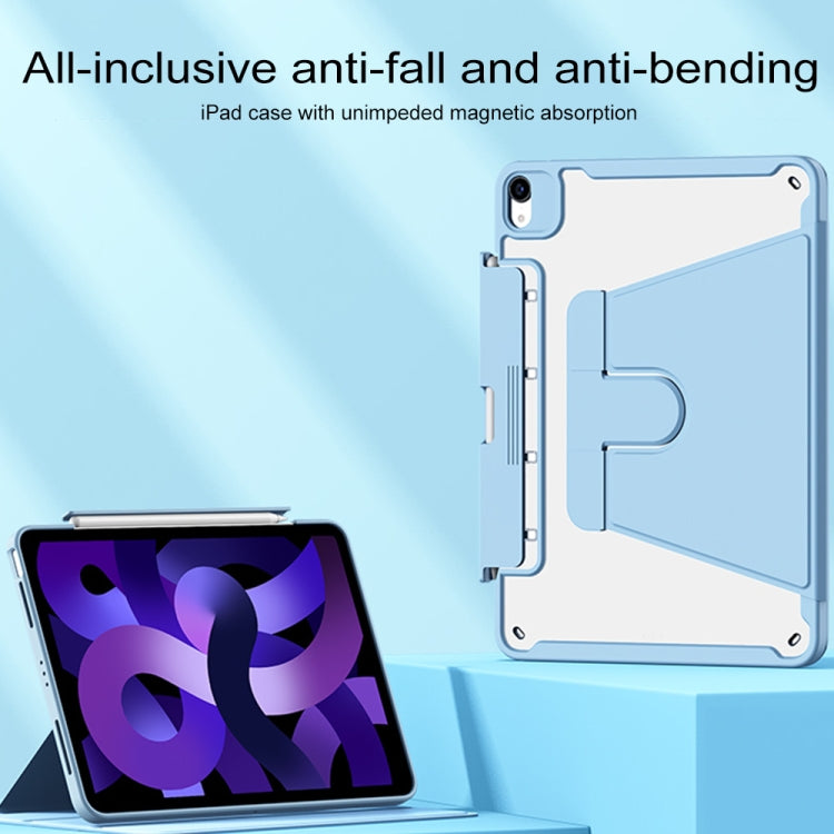 Detachable Rotating Leather Tablet Case For iPad Air 11 2024 / iPad Pro 11 2022 / 2021 / 2020 / 2018(White) - iPad Pro 11 (2022/2021) Cases by buy2fix | Online Shopping UK | buy2fix