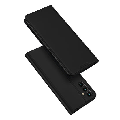 For Samsung Galaxy A14 4G DUX DUCIS Skin Pro Series Flip Leather Phone Case(Black) - Galaxy Phone Cases by DUX DUCIS | Online Shopping UK | buy2fix