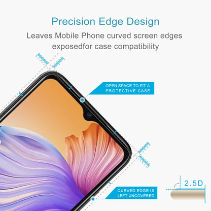 For Doogee N50 10pcs 0.26mm 9H 2.5D Tempered Glass Film - For Doogee by buy2fix | Online Shopping UK | buy2fix