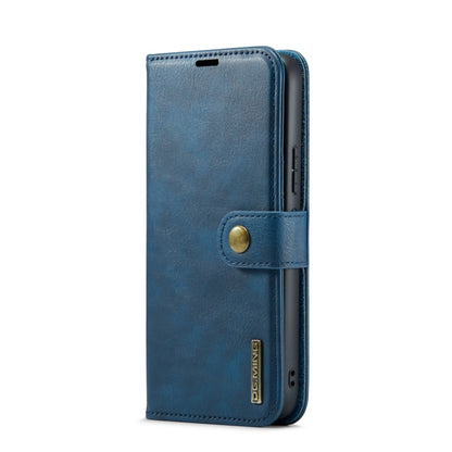 For Samsung Galaxy A54 5G DG.MING Crazy Horse Texture Detachable Magnetic Leather Case(Blue) - Galaxy Phone Cases by DG.MING | Online Shopping UK | buy2fix