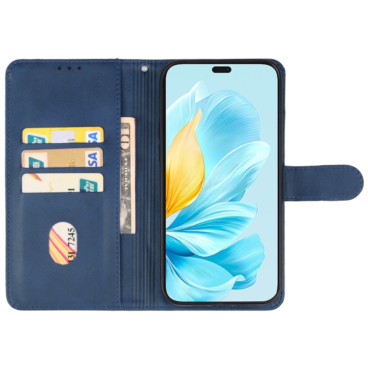 For Honor 200 Lite Global Leather Phone Case(Blue) - Honor Cases by buy2fix | Online Shopping UK | buy2fix