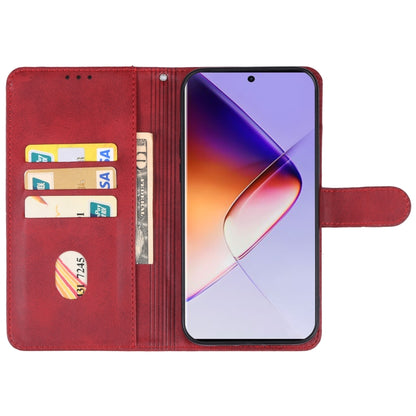 For Infinix Note 40 Pro 4G Leather Phone Case(Red) - Infinix Cases by buy2fix | Online Shopping UK | buy2fix