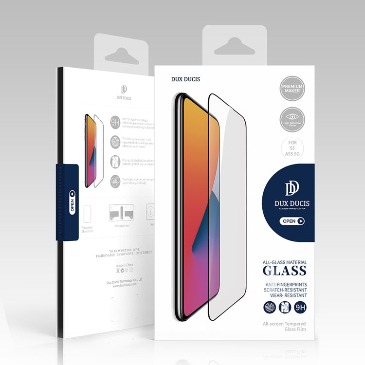 For Samsung Galaxy A55 5G 10pcs DUX DUCIS 0.33mm 9H Medium Alumina Tempered Glass Film - Galaxy Tempered Glass by DUX DUCIS | Online Shopping UK | buy2fix