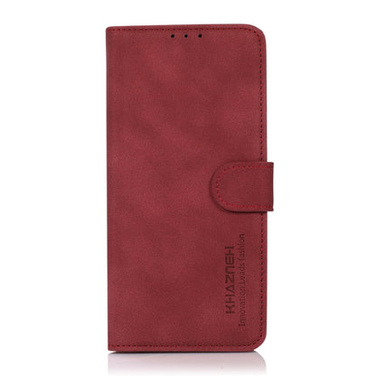 For Xiaomi Redmi K70 5G / K70 Pro 5G KHAZNEH Matte Texture Leather Phone Case(Red) - K70 Cases by buy2fix | Online Shopping UK | buy2fix