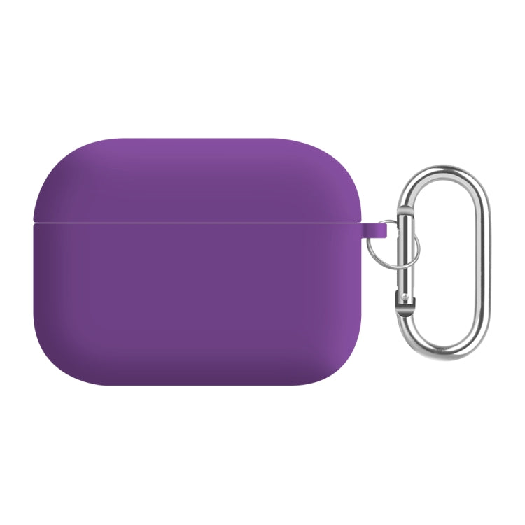 For AirPods Pro PC Lining Silicone Bluetooth Earphone Protective Case(Purple) - For AirPods Pro by buy2fix | Online Shopping UK | buy2fix