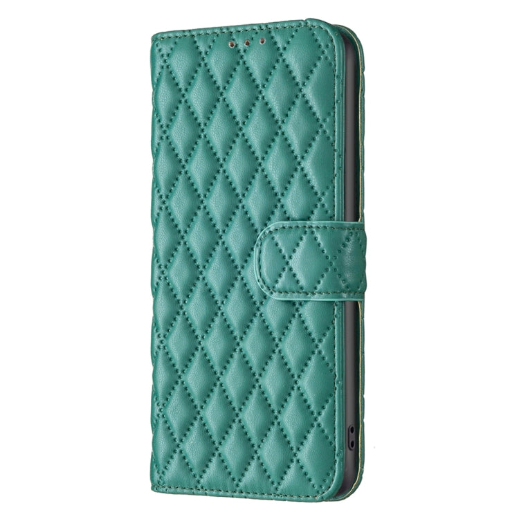 For Google Pixel 9 Diamond Lattice Wallet Leather Flip Phone Case(Green) - Google Cases by buy2fix | Online Shopping UK | buy2fix