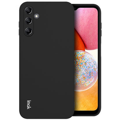 For Samsung Galaxy A14 4G/5G IMAK UC-3 Series Shockproof Frosted TPU Phone Case(Black) - Galaxy Phone Cases by imak | Online Shopping UK | buy2fix