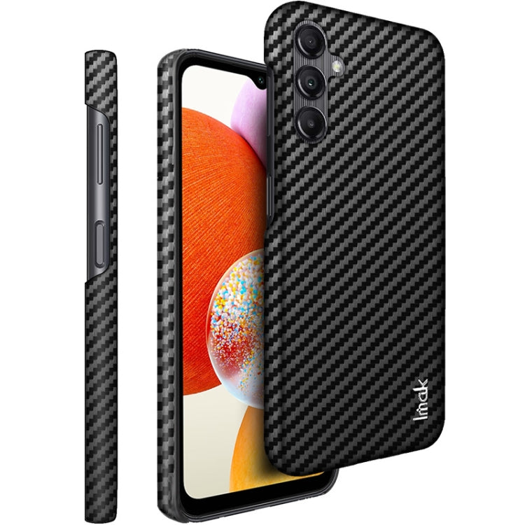 For Samsung Galaxy A14 4G/5G imak Ruiyi Series Carbon Fiber PU + PC Phone Case - Galaxy Phone Cases by imak | Online Shopping UK | buy2fix