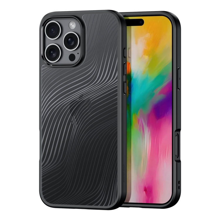 For iPhone 16 Pro Max DUX DUCIS Aimo Series  Frosted Feel Phone Case(Black) - iPhone 16 Pro Max Cases by DUX DUCIS | Online Shopping UK | buy2fix