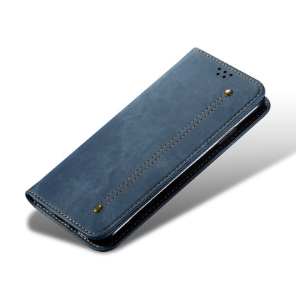 For Honor 90 Denim Texture Flip Leather Phone Case(Blue) - Honor Cases by buy2fix | Online Shopping UK | buy2fix