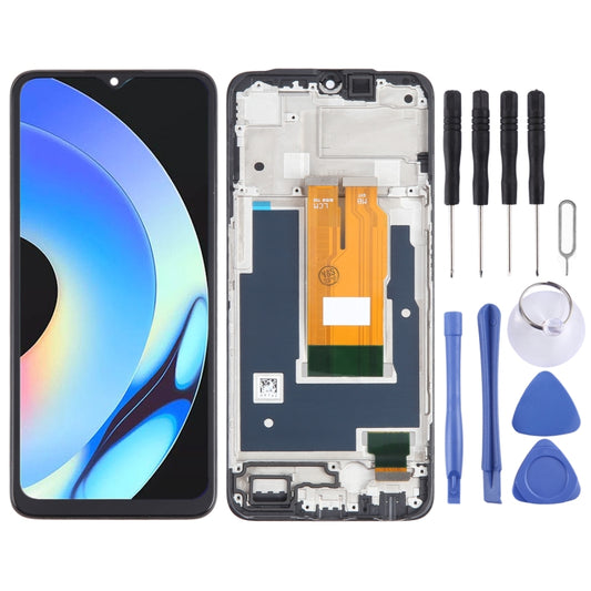 For Realme 10s OEM LCD Screen Digitizer Full Assembly with Frame - LCD Screen by buy2fix | Online Shopping UK | buy2fix