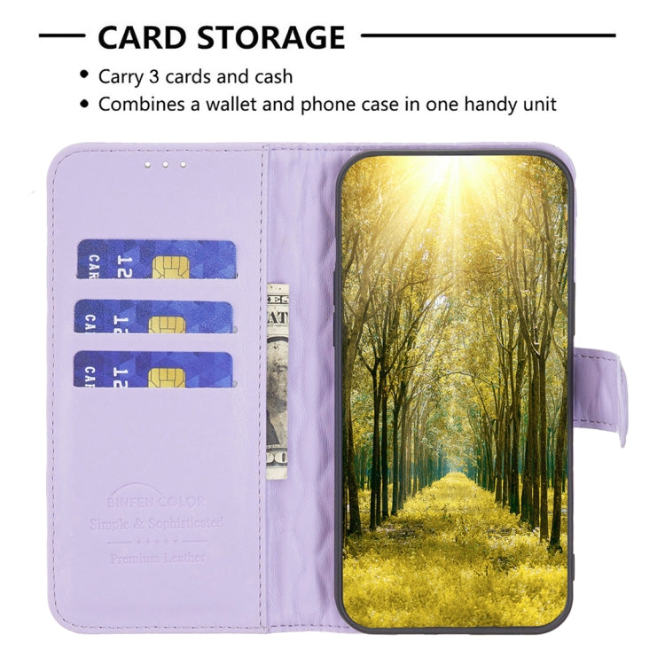 For iPhone 16 Pro Max Diamond Lattice Wallet Flip Leather Phone Case(Purple) - iPhone 16 Pro Max Cases by buy2fix | Online Shopping UK | buy2fix