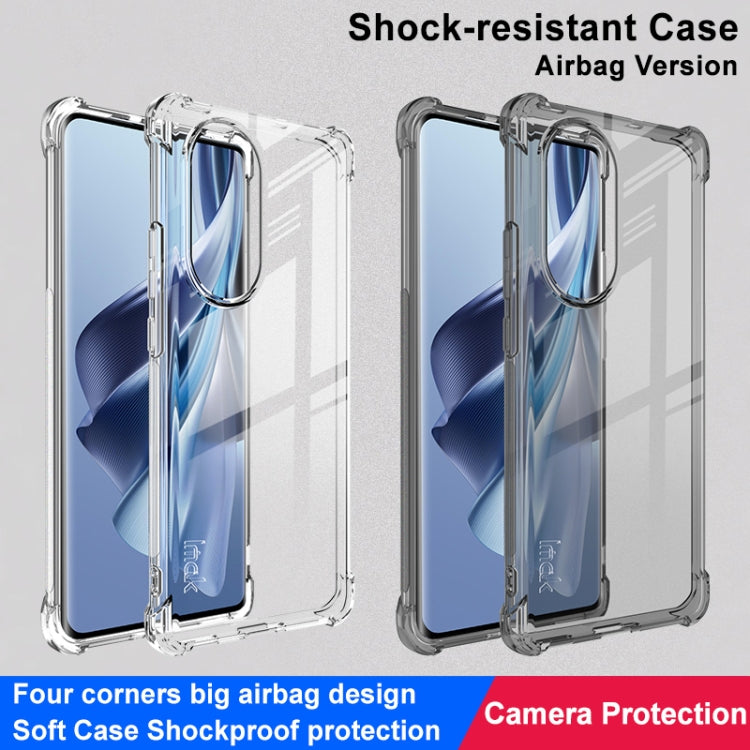 For OPPO Reno10 5G / Reno10 Pro 5G Global imak Shockproof Airbag TPU Phone Case(Transparent) - OPPO Cases by imak | Online Shopping UK | buy2fix