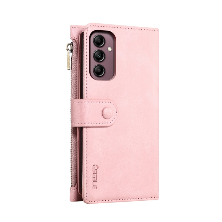 For Samsung Galaxy S23 FE 5G ESEBLE Retro Frosted RFID Flip Leather Phone Case(Rose Gold) - Galaxy S23 FE 5G Cases by ESEBLE | Online Shopping UK | buy2fix