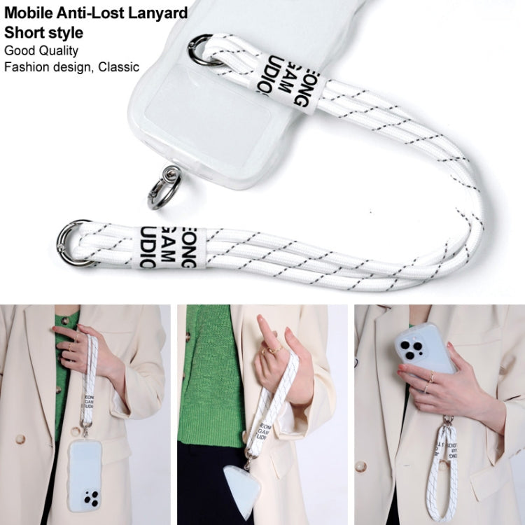 imak Short Style Phone Anti-Lost Lanyard(White) - Lanyards & Wrist Straps by imak | Online Shopping UK | buy2fix