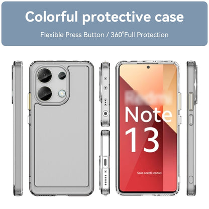 For Xiaomi Redmi Note 13 4G Candy Series TPU Phone Case(Transparent) - Note 13 Cases by buy2fix | Online Shopping UK | buy2fix