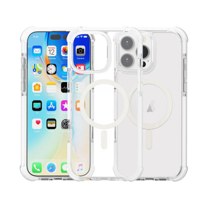 For iPhone 16 Pro Max Acrylic Magsafe Magnetic Shockproof Phone Case(Transparent) - iPhone 16 Pro Max Cases by buy2fix | Online Shopping UK | buy2fix