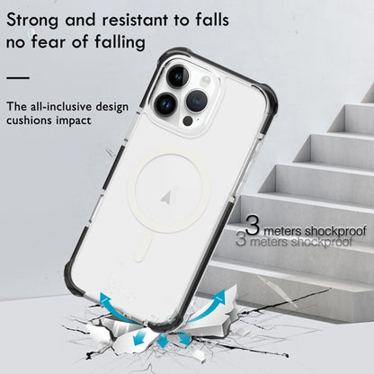 For iPhone 16 Plus Acrylic Magsafe Magnetic Shockproof Phone Case(Transparent) - iPhone 16 Plus Cases by buy2fix | Online Shopping UK | buy2fix