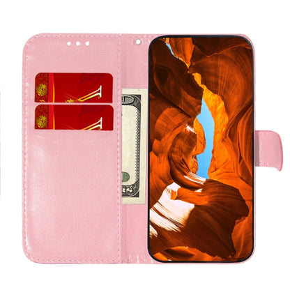 For iPhone 16 Plus Colorful Magnetic Buckle Leather Phone Case(Pink) - iPhone 16 Plus Cases by buy2fix | Online Shopping UK | buy2fix