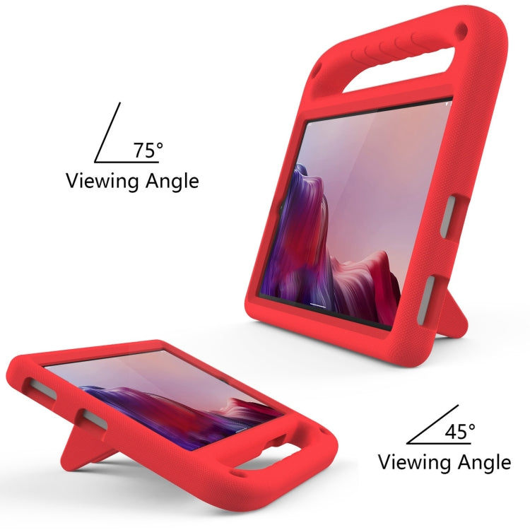 For Lenovo Tab M9 2023 Handle Portable EVA Shockproof Tablet Case(Red) - Lenovo by buy2fix | Online Shopping UK | buy2fix