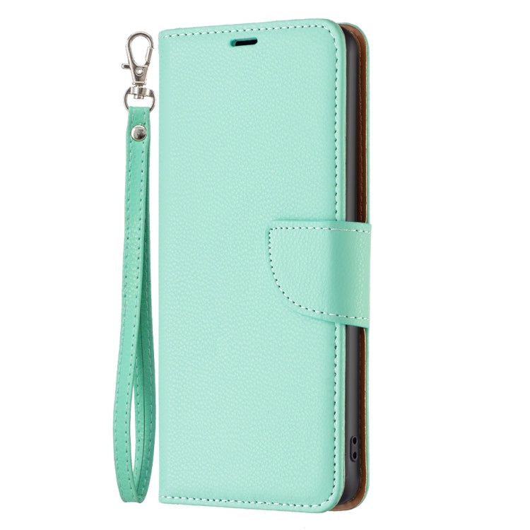 For Samsung Galaxy A35 Litchi Texture Pure Color Flip Leather Phone Case(Green) - Galaxy Phone Cases by buy2fix | Online Shopping UK | buy2fix