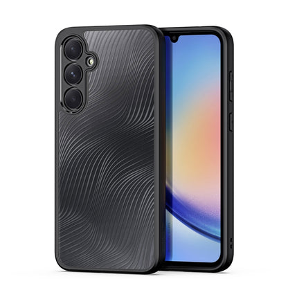 For Samsung Galaxy A35 5G DUX DUCIS Aimo Series TPU + PC Frosted Feel Phone Case(Black) - Galaxy Phone Cases by DUX DUCIS | Online Shopping UK | buy2fix