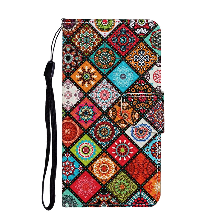 For iPhone 16 Plus 3D Colored Drawing Flip Leather Phone Case(Ethnic Totem) - iPhone 16 Plus Cases by buy2fix | Online Shopping UK | buy2fix