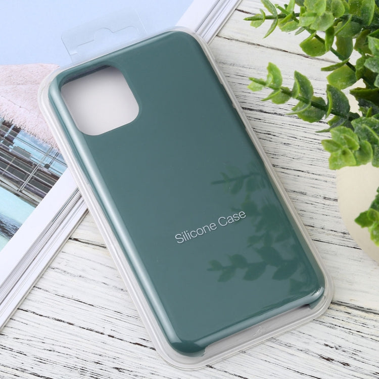 For iPhone 16 Pro Solid Silicone Phone Case(Dark Green) - iPhone 16 Pro Cases by buy2fix | Online Shopping UK | buy2fix