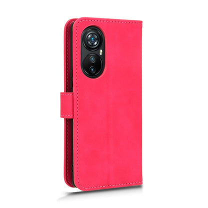 For Blackview A200 Pro Skin Feel Magnetic Flip Leather Phone Case(Rose Red) - More Brand by buy2fix | Online Shopping UK | buy2fix