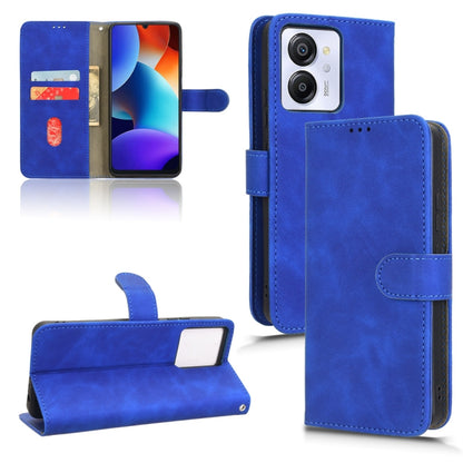 For Blackview Oscal Modern 8 / Color 8 Skin Feel Magnetic Flip Leather Phone Case(Blue) - More Brand by buy2fix | Online Shopping UK | buy2fix