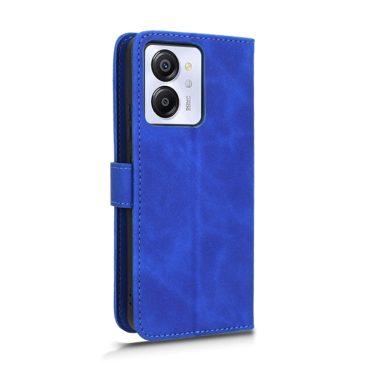 For Blackview Oscal Modern 8 / Color 8 Skin Feel Magnetic Flip Leather Phone Case(Blue) - More Brand by buy2fix | Online Shopping UK | buy2fix