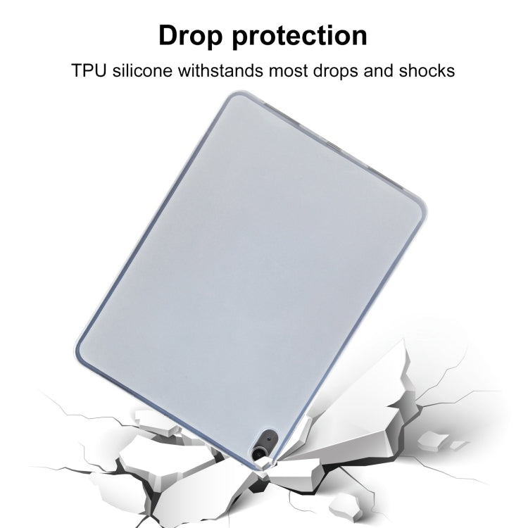 For Samsung Galaxy Tab S9 FE+ TPU Tablet Case(Frosted Clear) - Galaxy Tab S9 FE+ by buy2fix | Online Shopping UK | buy2fix