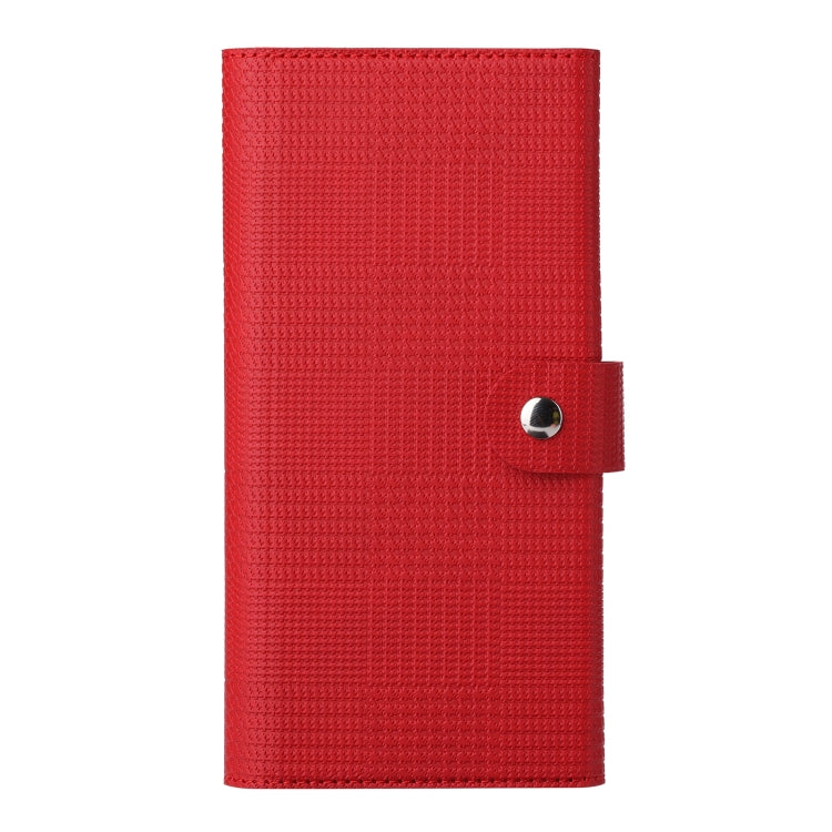 For iPhone 13 ViLi GHB Series MagSafe Magnetic Zipper Leather Phone Case(Red) - iPhone 13 Cases by ViLi | Online Shopping UK | buy2fix