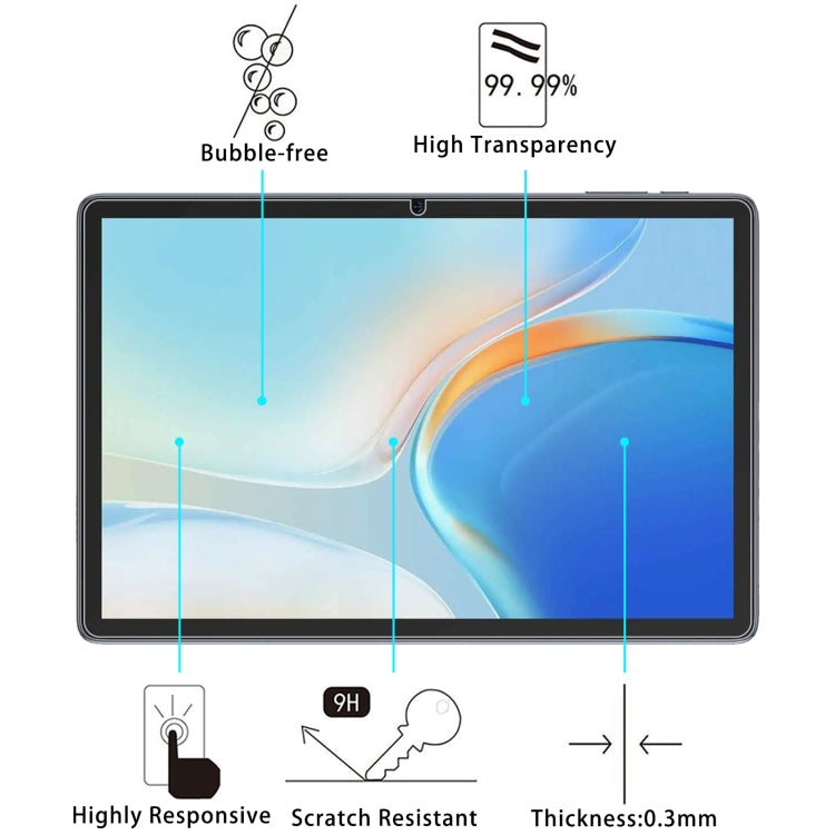 For Ulefone Tab W10 10.1 2pcs 9H 0.3mm Explosion-proof Tempered Glass Film - Others by buy2fix | Online Shopping UK | buy2fix