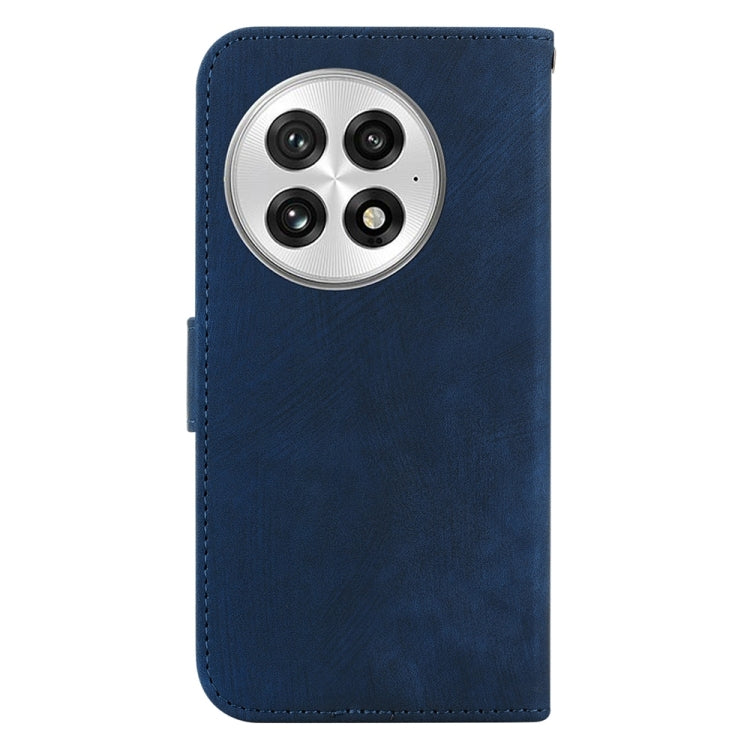 For OnePlus 13 Little Tiger Embossed Leather Phone Case(Dark Blue) - OnePlus Cases by buy2fix | Online Shopping UK | buy2fix