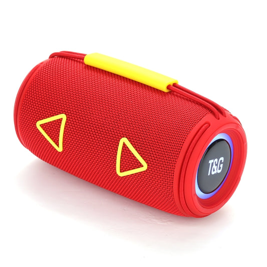 T&G TG-657 Portable Wireless 3D Stereo Subwoofer Bluetooth Speaker Support FM / LED Atmosphere Light(Red) - Desktop Speaker by T&G | Online Shopping UK | buy2fix